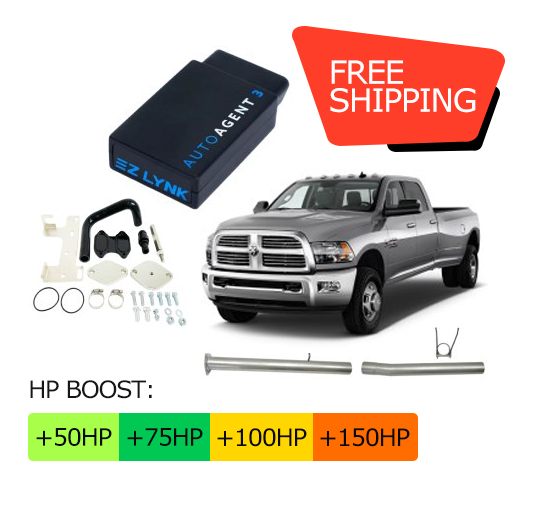 Full DEF Delete Kit w/ Exhaust | Ram 2500 & 3500 Cummins 6.7L | 2013-2018