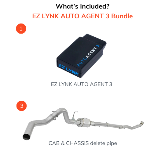 Full DEF Delete Kit w/ EZ Lynk Tuner | Ford Powerstroke F350/F450/F550 Cab & Chassis 6.7L | 2011-2019