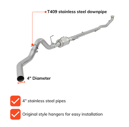 Full DEF Delete Kit w/ EZ Lynk Tuner | Ford Powerstroke F350/F450/F550 Cab & Chassis 6.7L | 2011-2019
