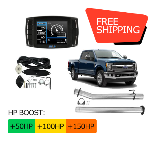 Ford Powerstroke 6.7L | Full Delete Kit (DPF/DEF/EGR) w/ Mini Maxx Tuner | F250/F350/F450 2011-2019