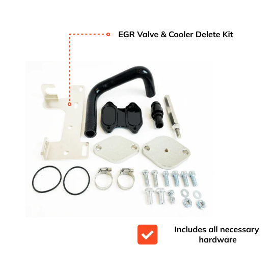 Full DEF Delete Kit w/ Exhaust | Ram 2500 & 3500 Cummins 6.7L | 2013-2018