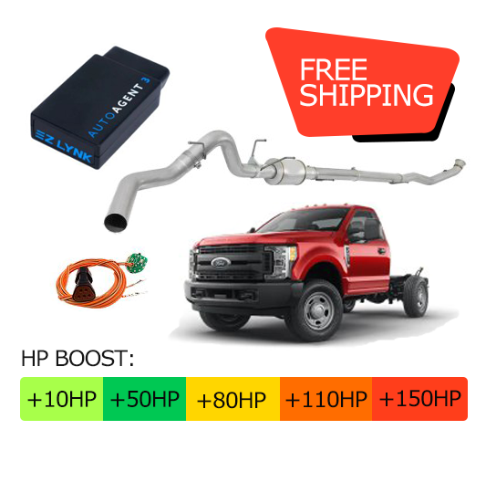 Full DEF Delete Kit w/ EZ Lynk Tuner | Ford Powerstroke F350/F450/F550 Cab & Chassis 6.7L | 2011-2019