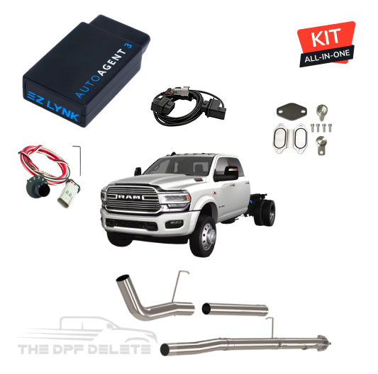 Full DEF Delete Kit w/ Delete Pipe | Ram Cummins Cab & Chassis 6.7L | 2019-2021