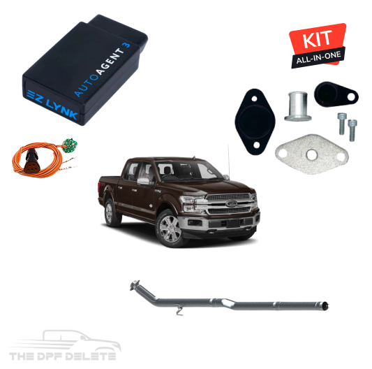 Full DEF Delete Kit w/ EZ Lynk Tuner | Ford Powerstroke 3.0L | 2018-2020