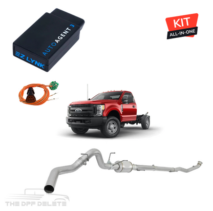 Full DEF Delete Kit w/ EZ Lynk Tuner | Ford Powerstroke F350/F450/F550 Cab & Chassis 6.7L | 2011-2019