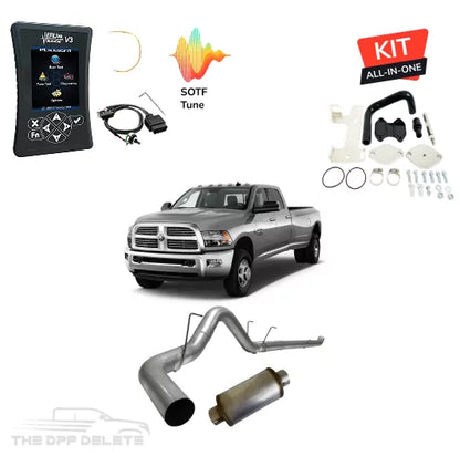 Full DEF Delete Kit w/ EFI Live AutoCal V3 Tuner | Ram Cummins 6.7L | 2013-2018