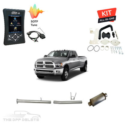 Full DEF Delete Kit w/ EFI Live AutoCal V3 Tuner | Ram Cummins 6.7L | 2013-2018
