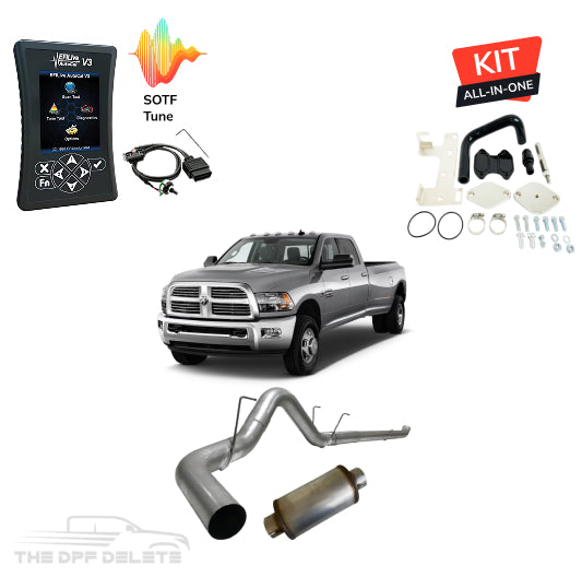 Full DEF Delete Kit w/ EFI Live AutoCal V3 Tuner | Ram Cummins 6.7L | 2013-2018