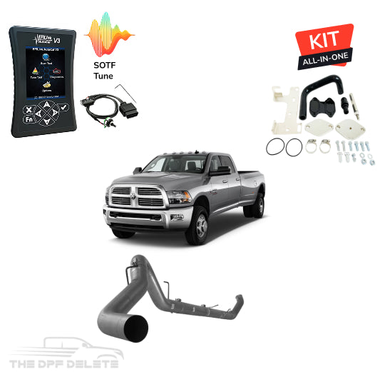 Full DEF Delete Kit w/ EFI Live AutoCal V3 Tuner | Ram Cummins 6.7L | 2013-2018