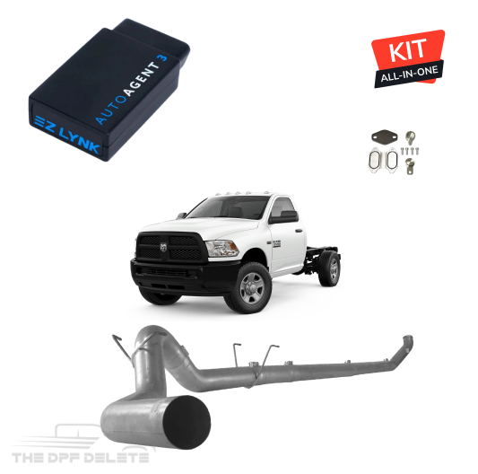 DEF Delete Kit w/ EZ Lynk Auto Agent 3 Tuner | Ram Cummins Cab & Chassis 6.7L | 2013-2018