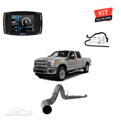 Full DEF Delete Kit w/ Mini Maxx Tuner | Ford Powerstroke F250/F350/F450 6.7L | 2011-2019