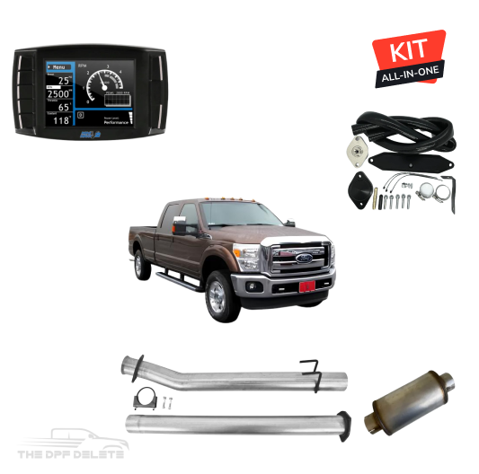 Full DEF Delete Kit w/ Mini Maxx Tuner | Ford Powerstroke F250/F350/F450 6.7L | 2011-2019