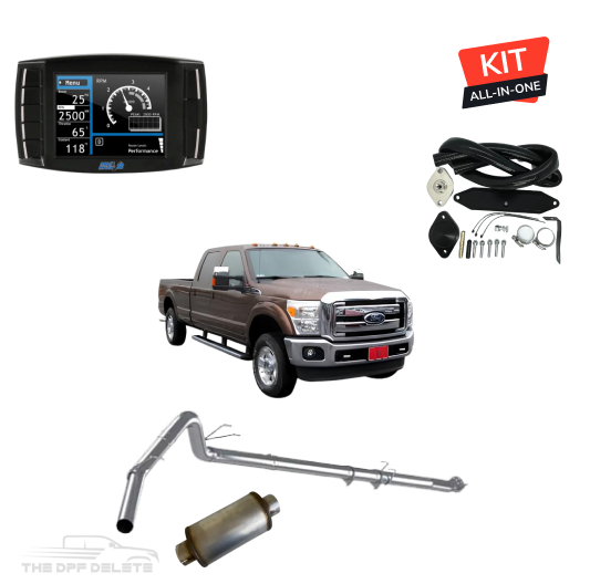 Full DEF Delete Kit w/ Mini Maxx Tuner | Ford Powerstroke F250/F350/F450 6.7L | 2011-2019