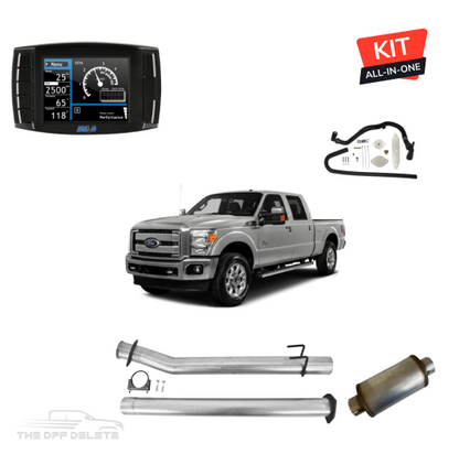 Full DEF Delete Kit w/ Mini Maxx Tuner | Ford Powerstroke F250/F350/F450 6.7L | 2011-2019