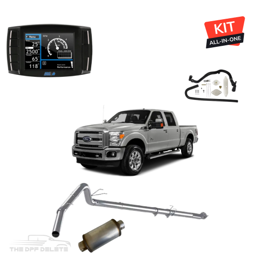 Full DEF Delete Kit w/ Mini Maxx Tuner | Ford Powerstroke F250/F350/F450 6.7L | 2011-2019
