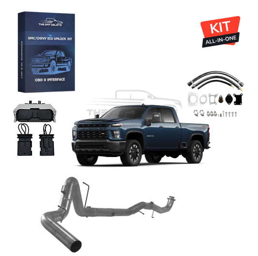 Full DEF Delete Kit w/ ECU Unlock Tool | GM/Chevy Duramax L5P 6.6L | 2017-2023