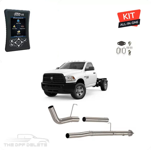 Full DEF Delete Kit w/ Delete Pipe | Ram Cummins Cab & Chassis 6.7L | 2013-2018