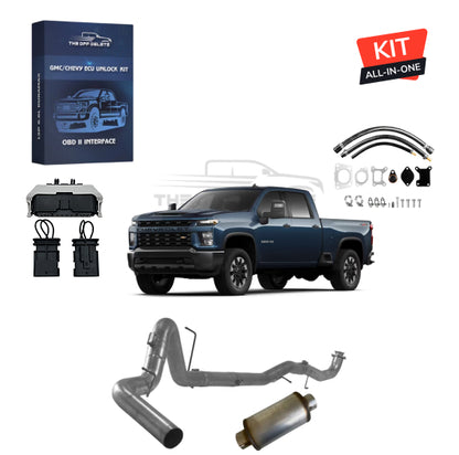 Full DEF Delete Kit w/ ECU Unlock Tool | GM/Chevy Duramax L5P 6.6L | 2017-2023