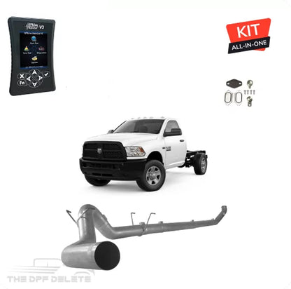 Full DEF Delete Kit w/ Delete Pipe | Ram Cummins Cab & Chassis 6.7L | 2013-2018
