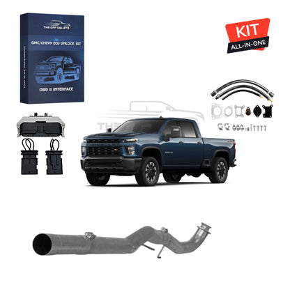 Full DEF Delete Kit w/ ECU Unlock Tool | GM/Chevy Duramax L5P 6.6L | 2017-2023