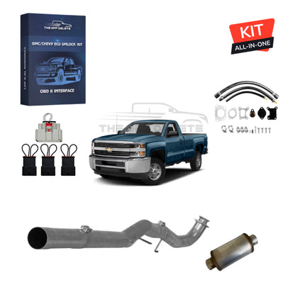 Full DEF Delete Kit w/ ECU Unlock Tool | GM/Chevy Duramax L5P 6.6L | 2017-2023