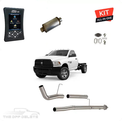 Full DEF Delete Kit w/ Delete Pipe | Ram Cummins Cab & Chassis 6.7L | 2013-2018