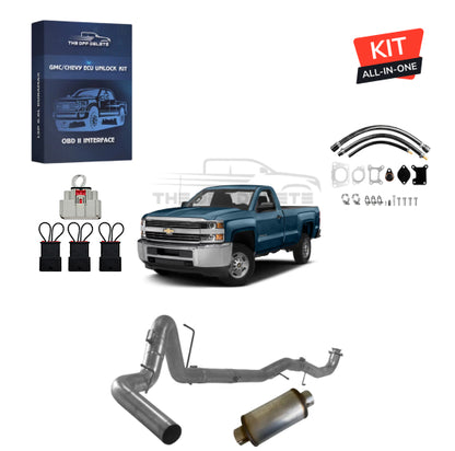 Full DEF Delete Kit w/ ECU Unlock Tool | GM/Chevy Duramax L5P 6.6L | 2017-2023