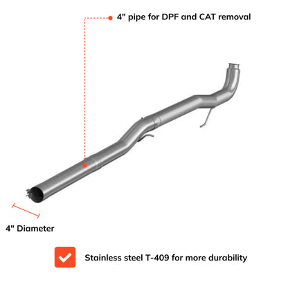 Full DEF Delete Kit w/ Mini Maxx V2 Tuner | GM/Chevy Duramax LML 6.6L | 2011-2015