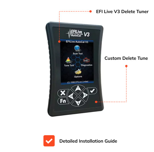 EFI Live AutoCal V3 DEF Delete Tuner | Ram Cummins 6.7L | 2019-2021