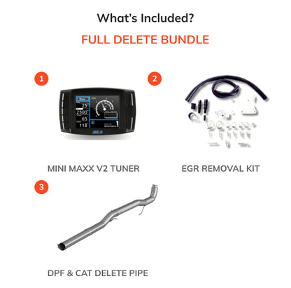 Full DEF Delete Kit w/ Mini Maxx V2 Tuner | GM/Chevy Duramax LML 6.6L | 2015.5-2016