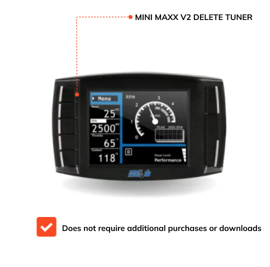 Full DEF Delete Kit w/ Mini Maxx Tuner | Ford Powerstroke F250/F350/F450 6.7L | 2011-2019