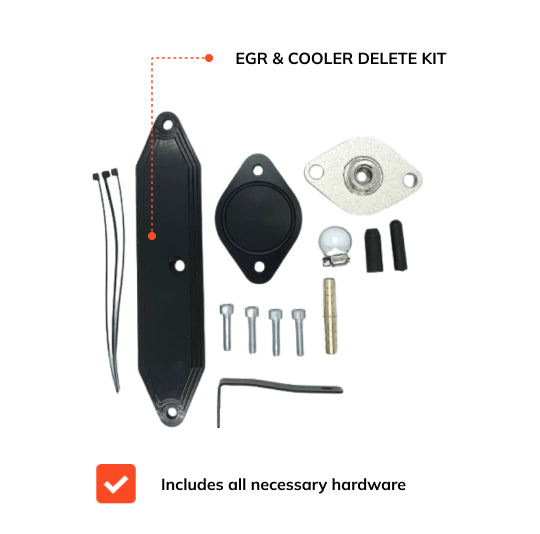 Full DEF Delete Kit w/ Mini Maxx Tuner | Ford Powerstroke F250/F350/F450 6.7L | 2011-2019