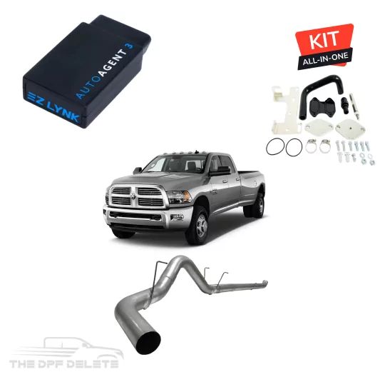 Full DEF Delete Kit w/ Exhaust | Ram 2500 & 3500 Cummins 6.7L | 2013-2018