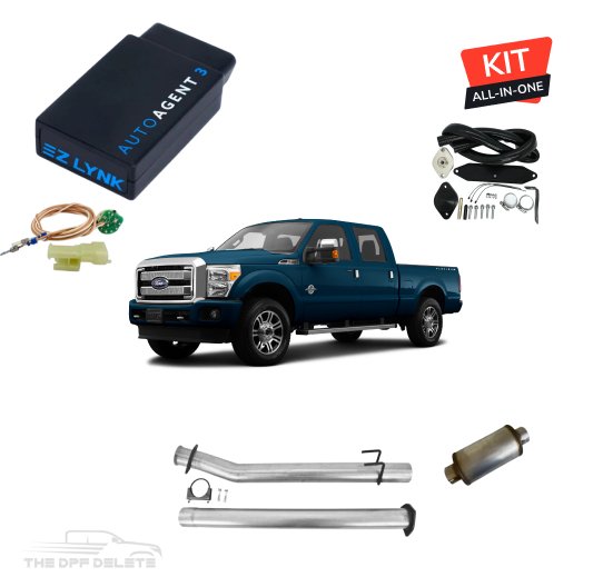 Full DEF Delete Kit w/ EZ Lynk Tuner | Ford Powerstroke 6.7L | 2011-2019