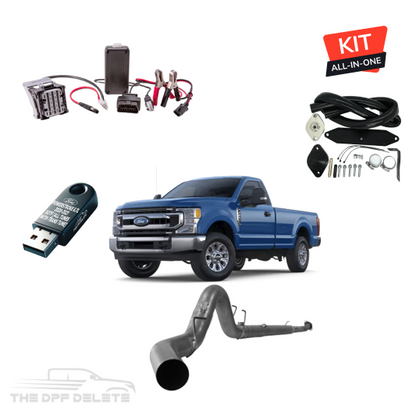 DEF Delete Kit w/ GDP Commander Tuner | Ford Powerstroke 6.7L | 2020-2022