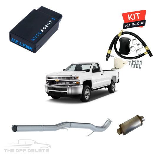 Full DEF Delete Kit w/ EZ Lynk Tuner | GM/Chevy Duramax LML 6.6L | 2015.5-2016