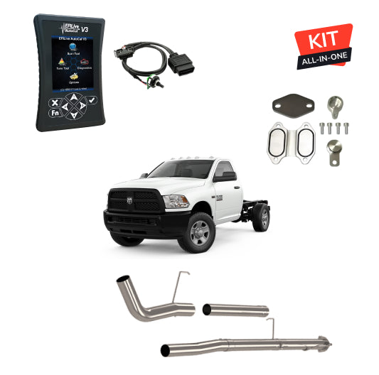 RAM Cummins 6.7L Cab &amp; Chassis | Full DPF/EGR/DEF Delete Kit /w EFI Live AutoCal V3 | 2019-2020
