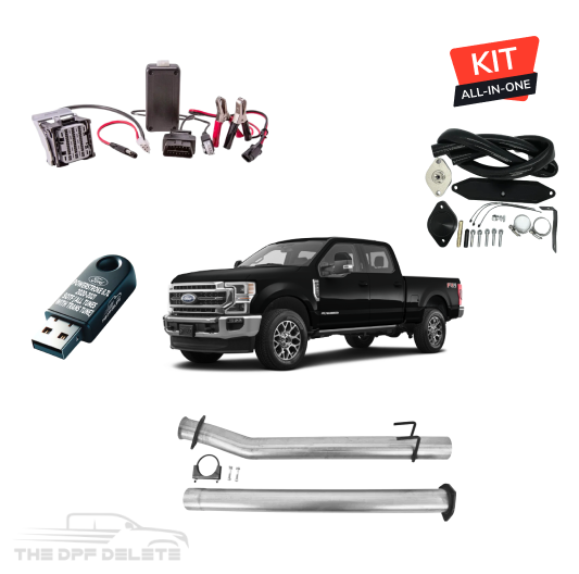 DEF Delete Kit w/ GDP Commander Tuner | Ford Powerstroke 6.7L | 2020-2022
