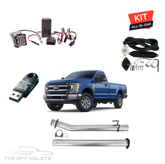 DEF Delete Kit w/ GDP Commander Tuner | Ford Powerstroke 6.7L | 2020-2022