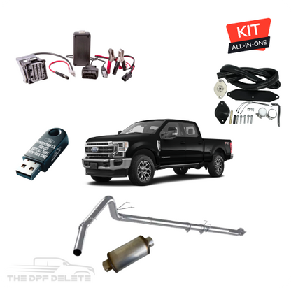 DEF Delete Kit w/ GDP Commander Tuner | Ford Powerstroke 6.7L | 2020-2022