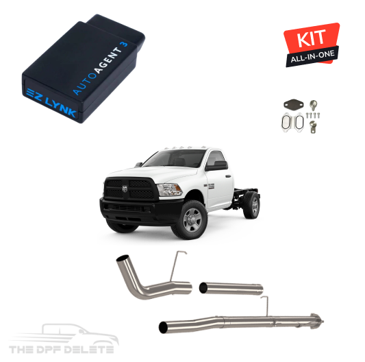 DEF Delete Kit w/ EZ Lynk Auto Agent 3 Tuner | Ram Cummins Cab & Chassis 6.7L | 2013-2018
