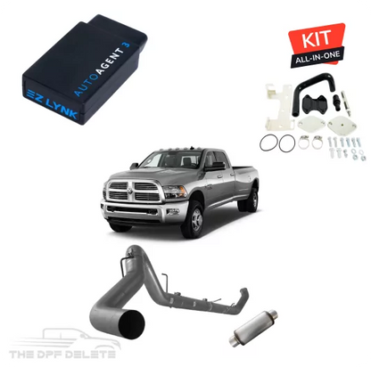 Full DEF Delete Kit w/ Exhaust | Ram 2500 & 3500 Cummins 6.7L | 2013-2018