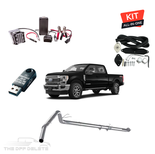 DEF Delete Kit w/ GDP Commander Tuner | Ford Powerstroke 6.7L | 2020-2022