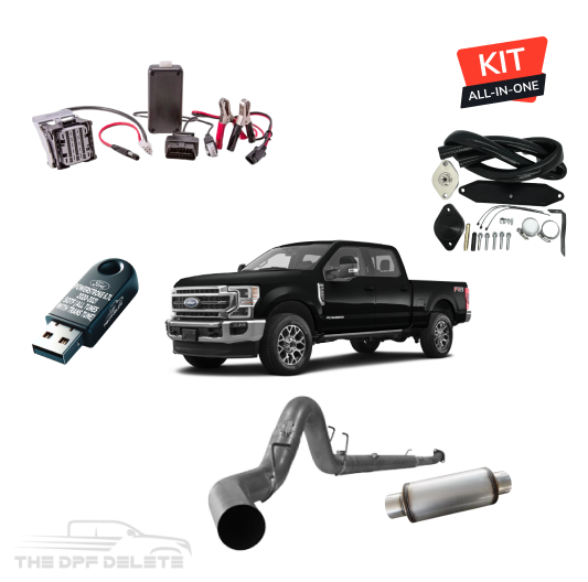 DEF Delete Kit w/ GDP Commander Tuner | Ford Powerstroke 6.7L | 2020-2022