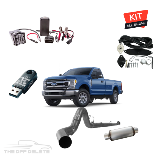 DEF Delete Kit w/ GDP Commander Tuner | Ford Powerstroke 6.7L | 2020-2022