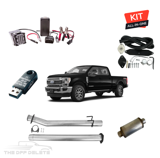DEF Delete Kit w/ GDP Commander Tuner | Ford Powerstroke 6.7L | 2020-2022