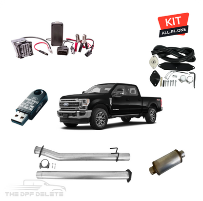 DEF Delete Kit w/ GDP Commander Tuner | Ford Powerstroke 6.7L | 2020-2022