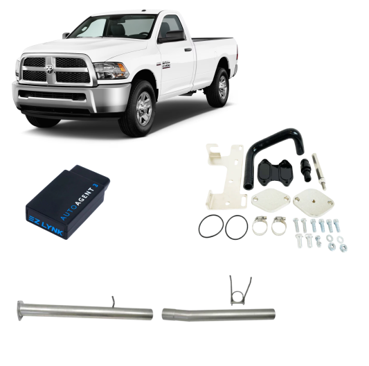 Full DEF Delete Kit w/ Exhaust | Ram 2500 & 3500 Cummins 6.7L | 2013-2018