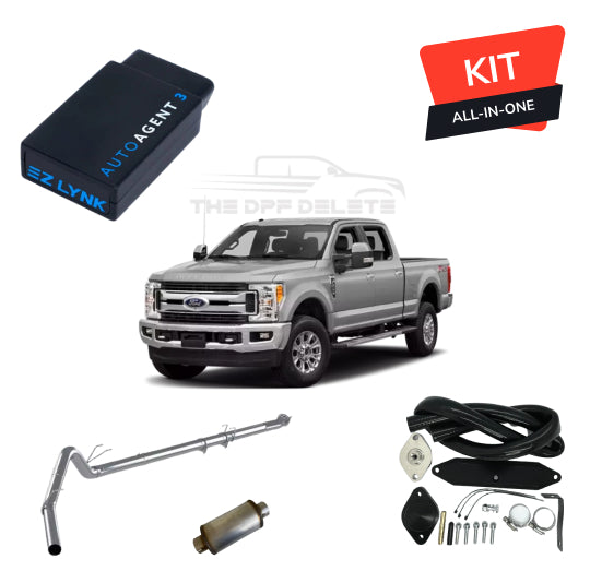 Full DEF Delete Kit w/ EZ Lynk Auto Agent 3 | Ford Powerstroke 6.7L | 2020-2022