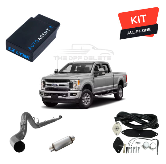 Full DEF Delete Kit w/ EZ Lynk Auto Agent 3 | Ford Powerstroke 6.7L | 2020-2022